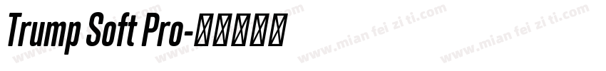 Trump Soft Pro字体转换